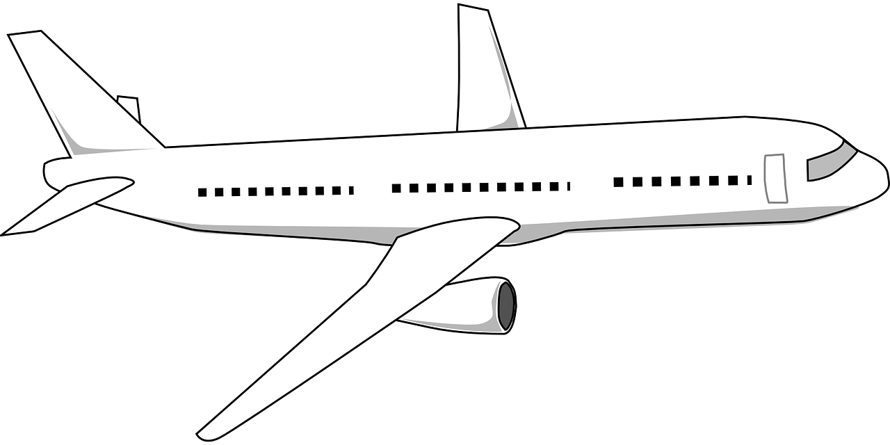Airliner Aeroplane Airplane Fly