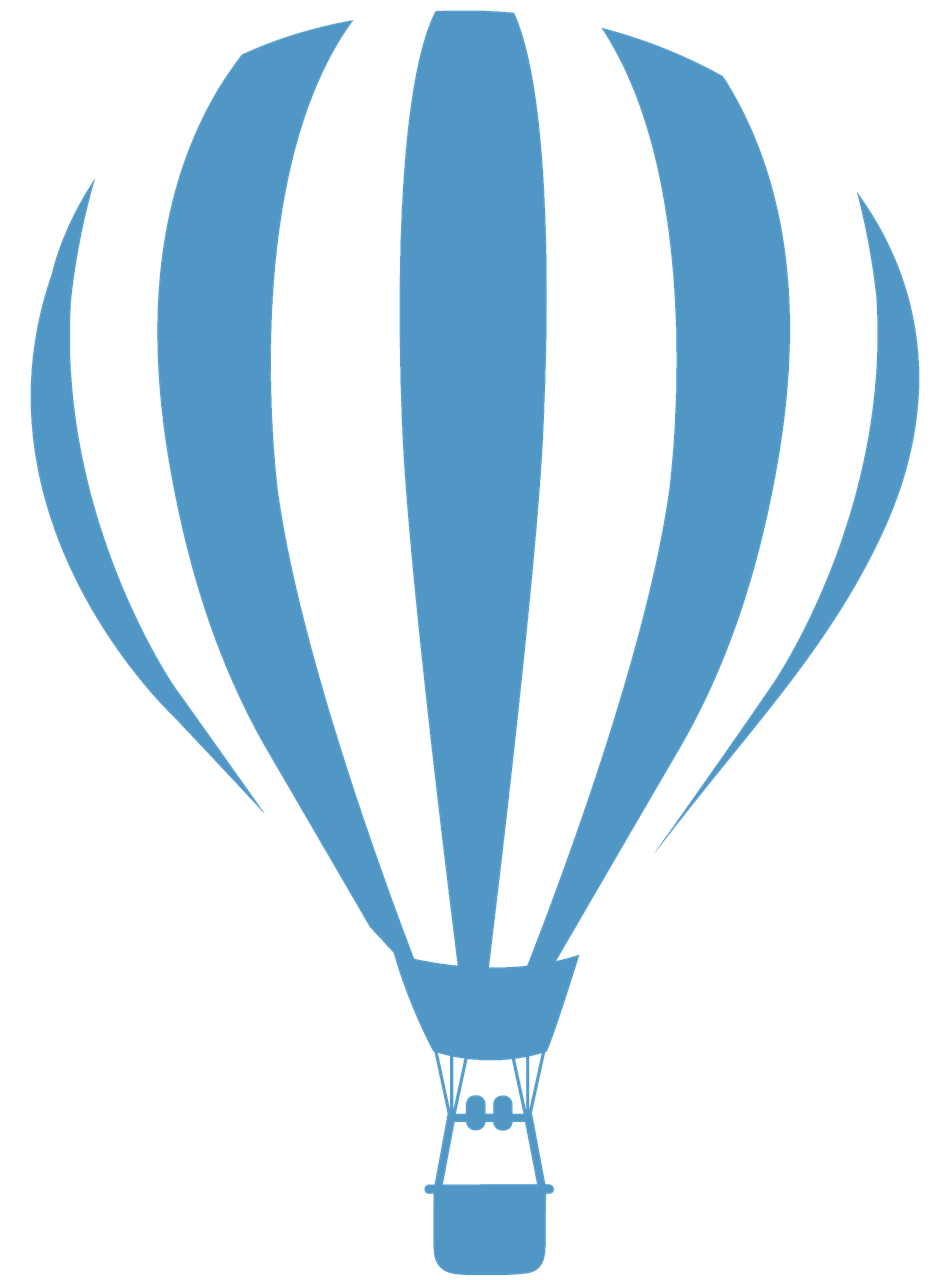 Hot Air Balloon Balloon Blue
