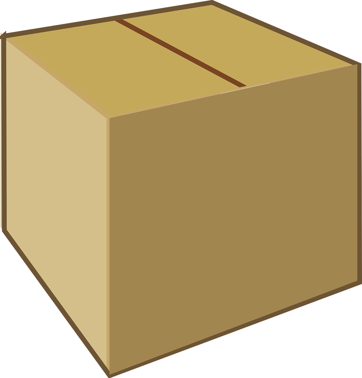 Cardboard Box Brown Box PNG | Picpng