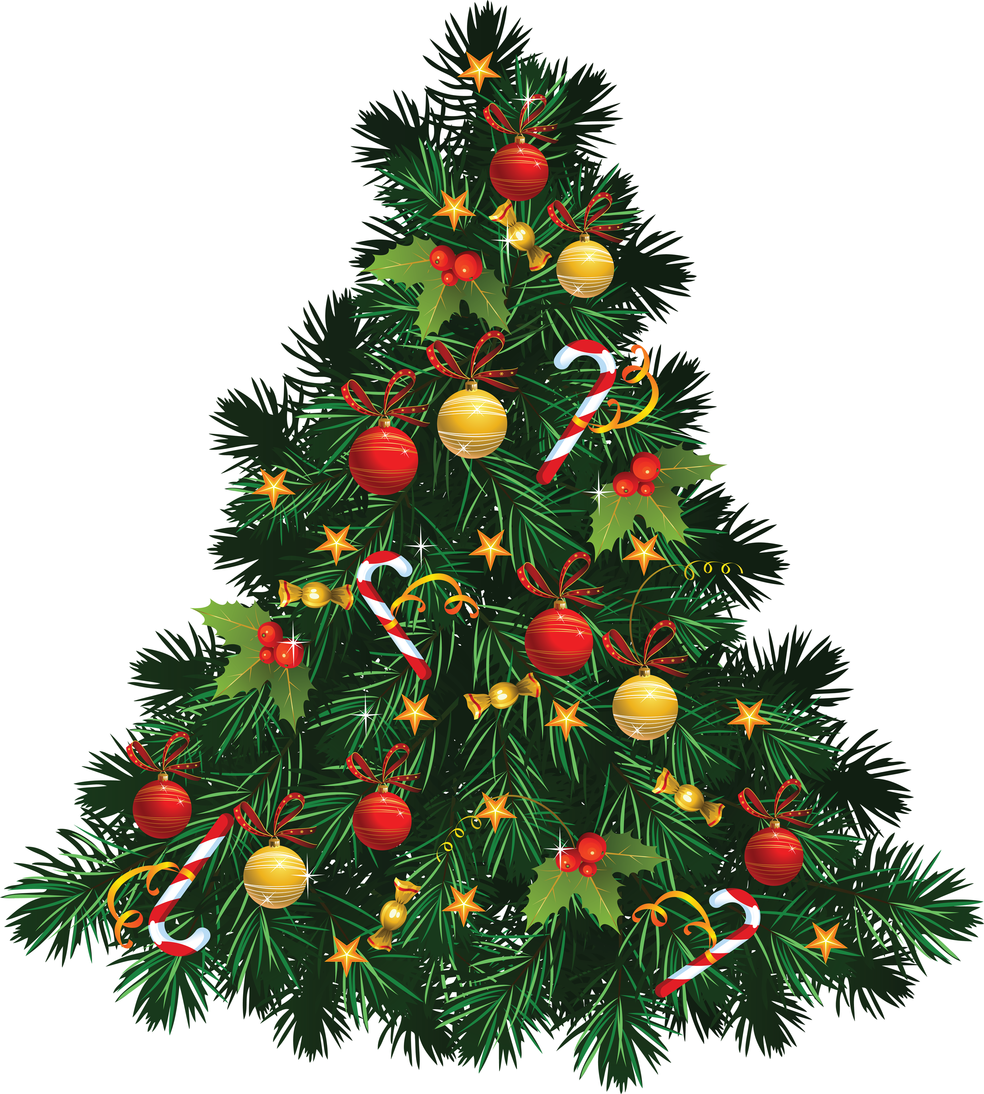 Free Christmas Tree Transparent Png Clipart Picpng