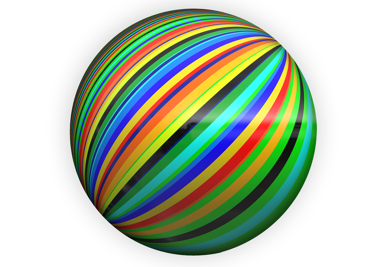 Разноцветный шар. Цветные мячики. Круглая разноцветная. Разноцветные круги. Наклей цветные полоски на круг