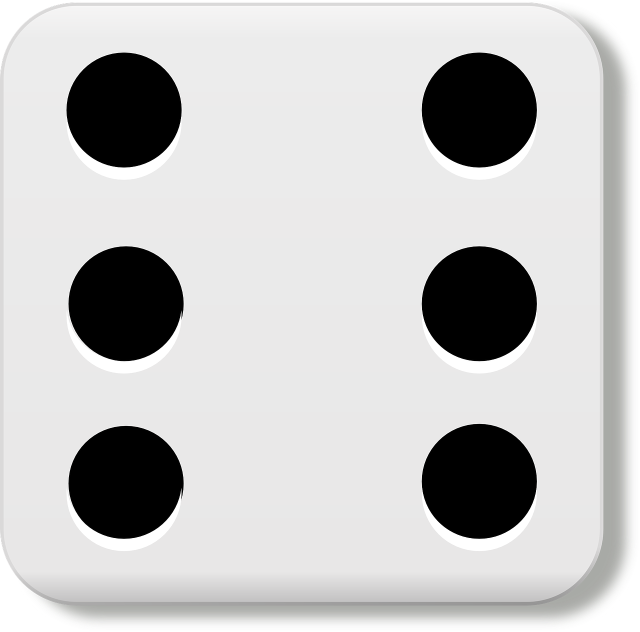 Dice Six Eyes Gamble Luck PNG | Picpng