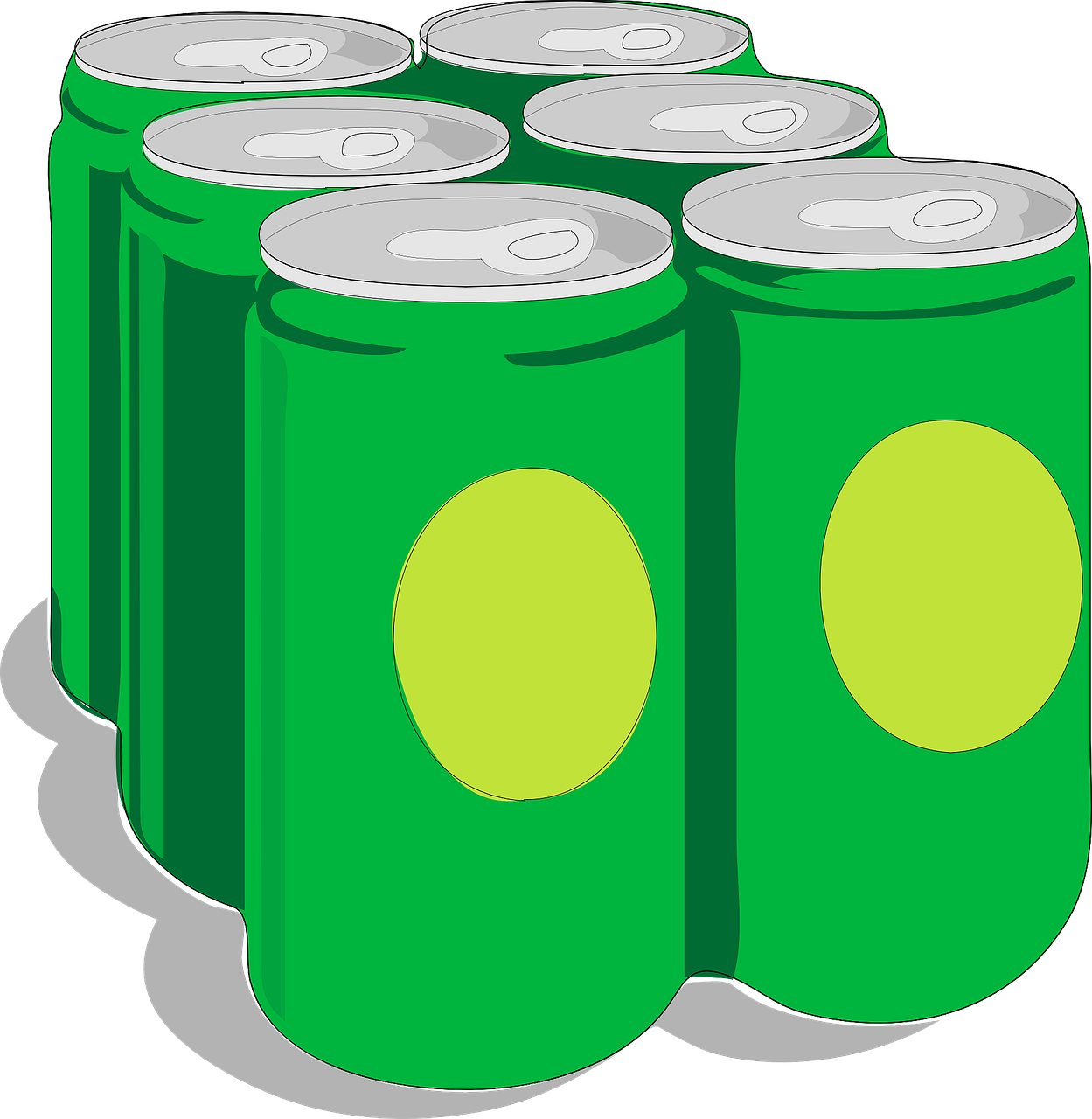 Six Pack Beverages Drinks Soda.