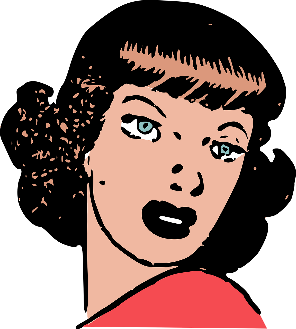 Female Head Retro People Woman PNG | Picpng