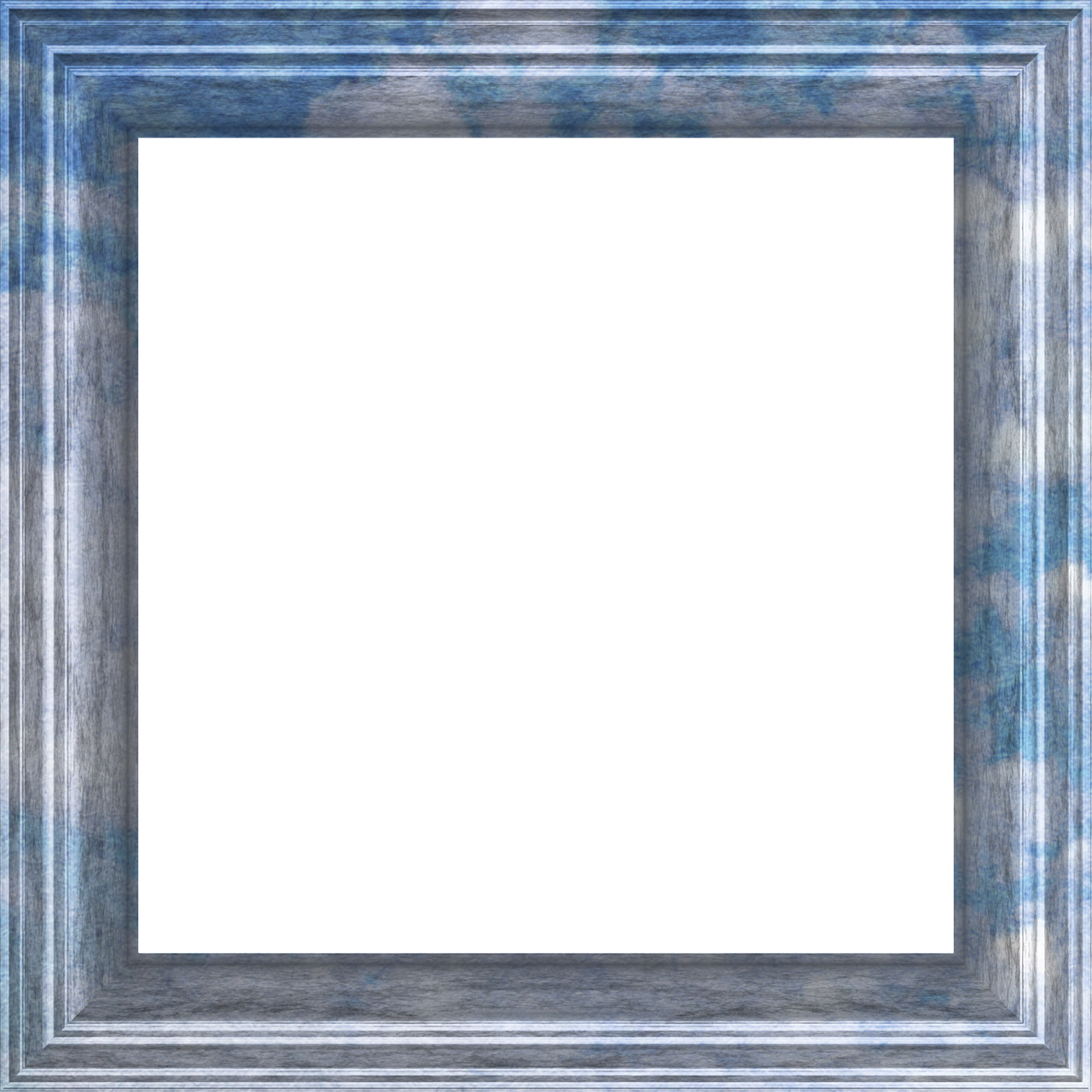 Frame Empty Transparent Blue PNG | Picpng