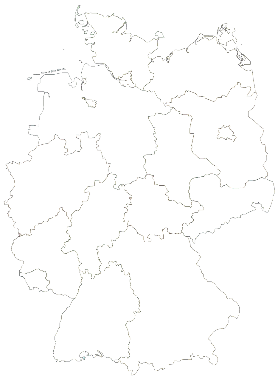 Germany Germany Map Regions Png Picpng