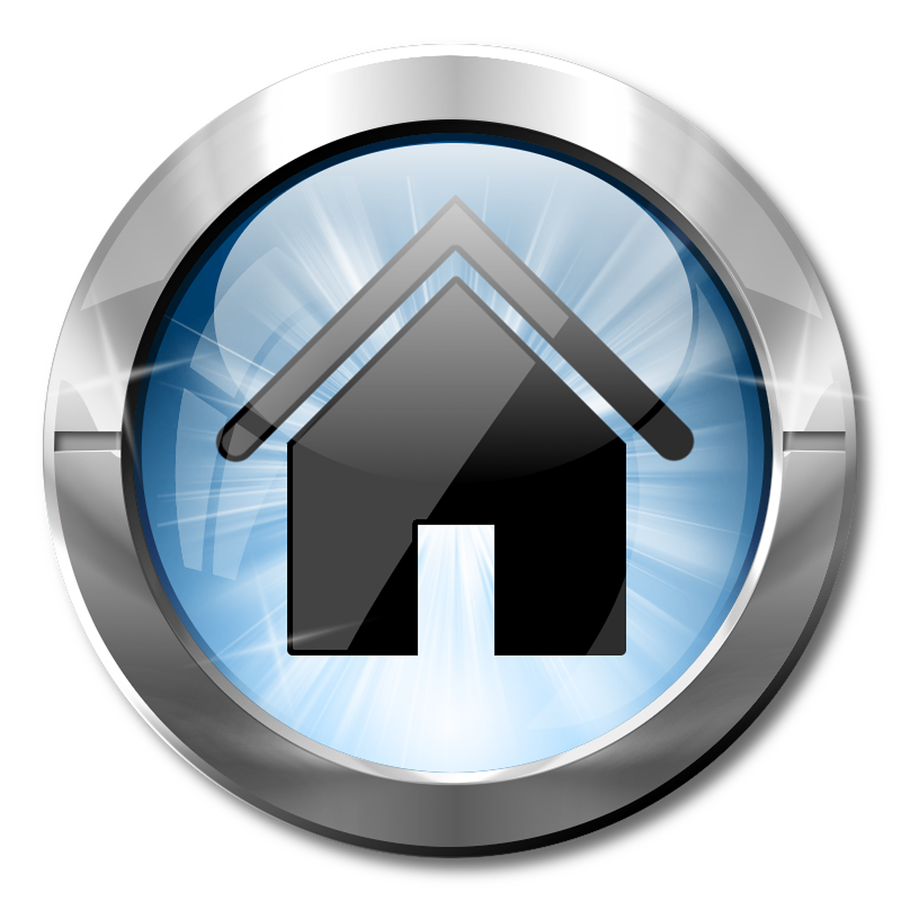 Icon Home Blue 3d Icon Png Picpng