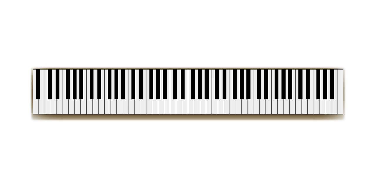 Full Size Keyboard Music Piano PNG Picpng