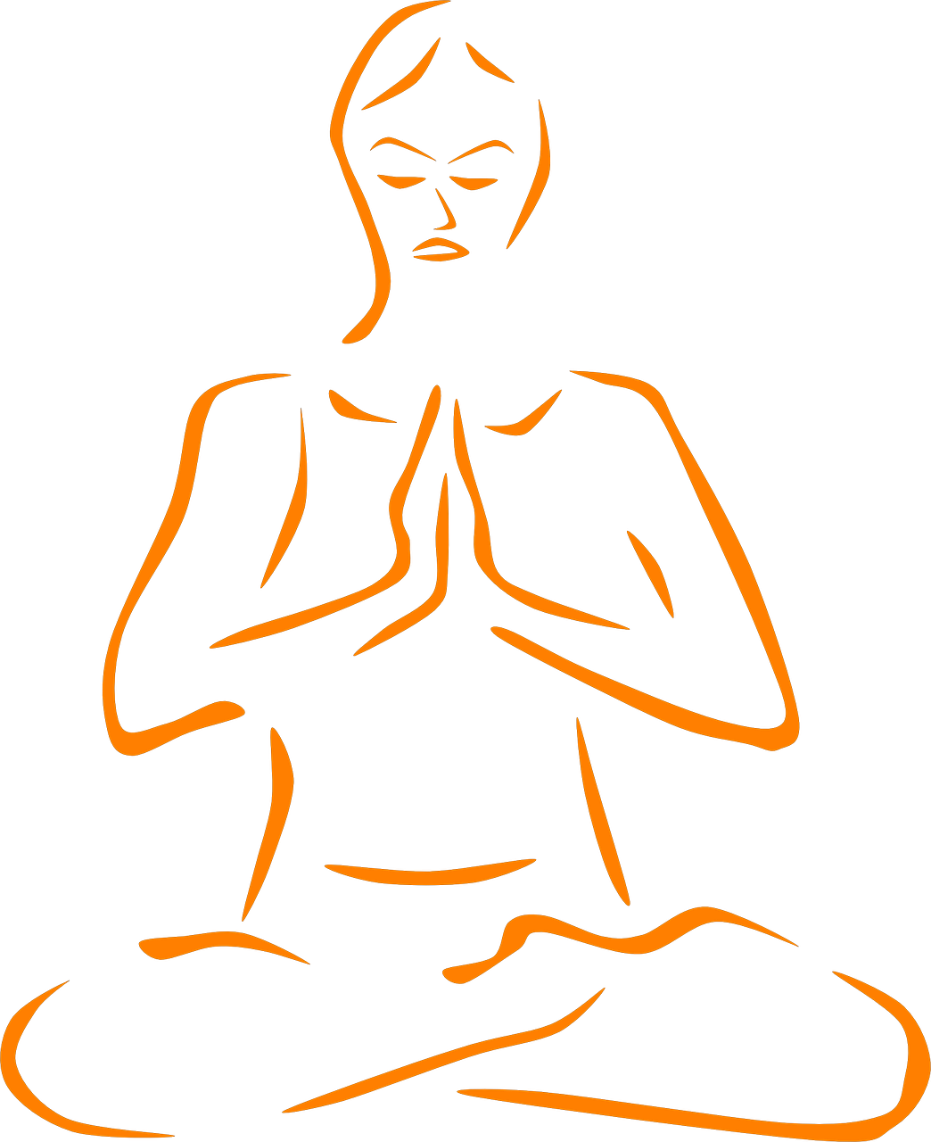 Meditation Meditate Crossed Legs PNG | Picpng