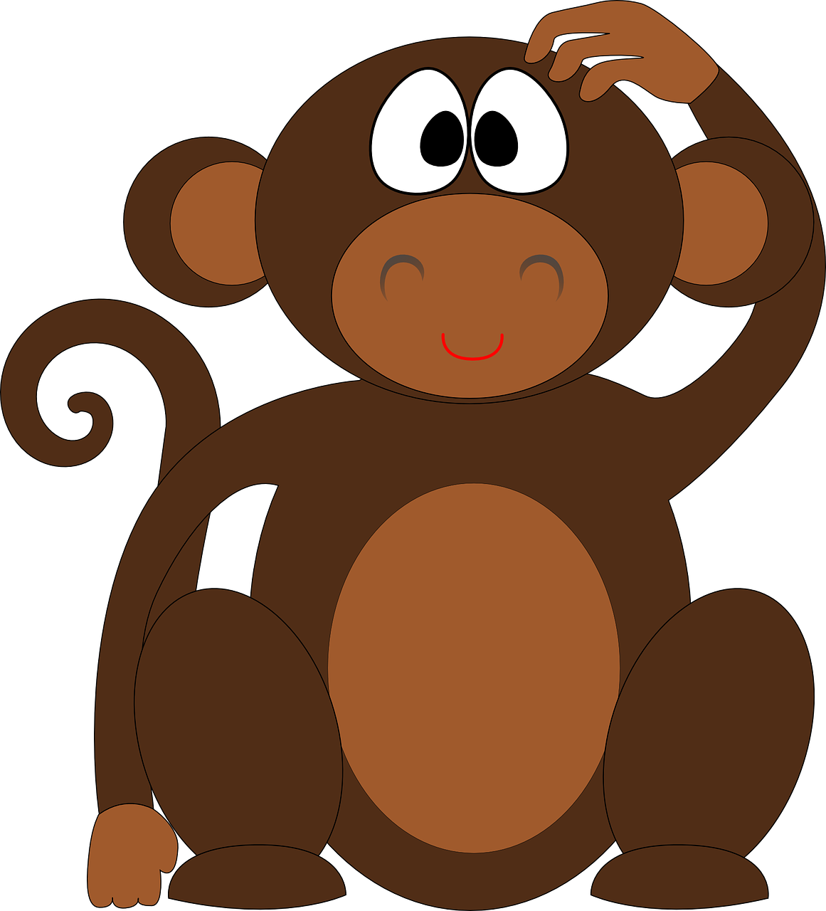 Monkey Chimp Ape Chimpanzee