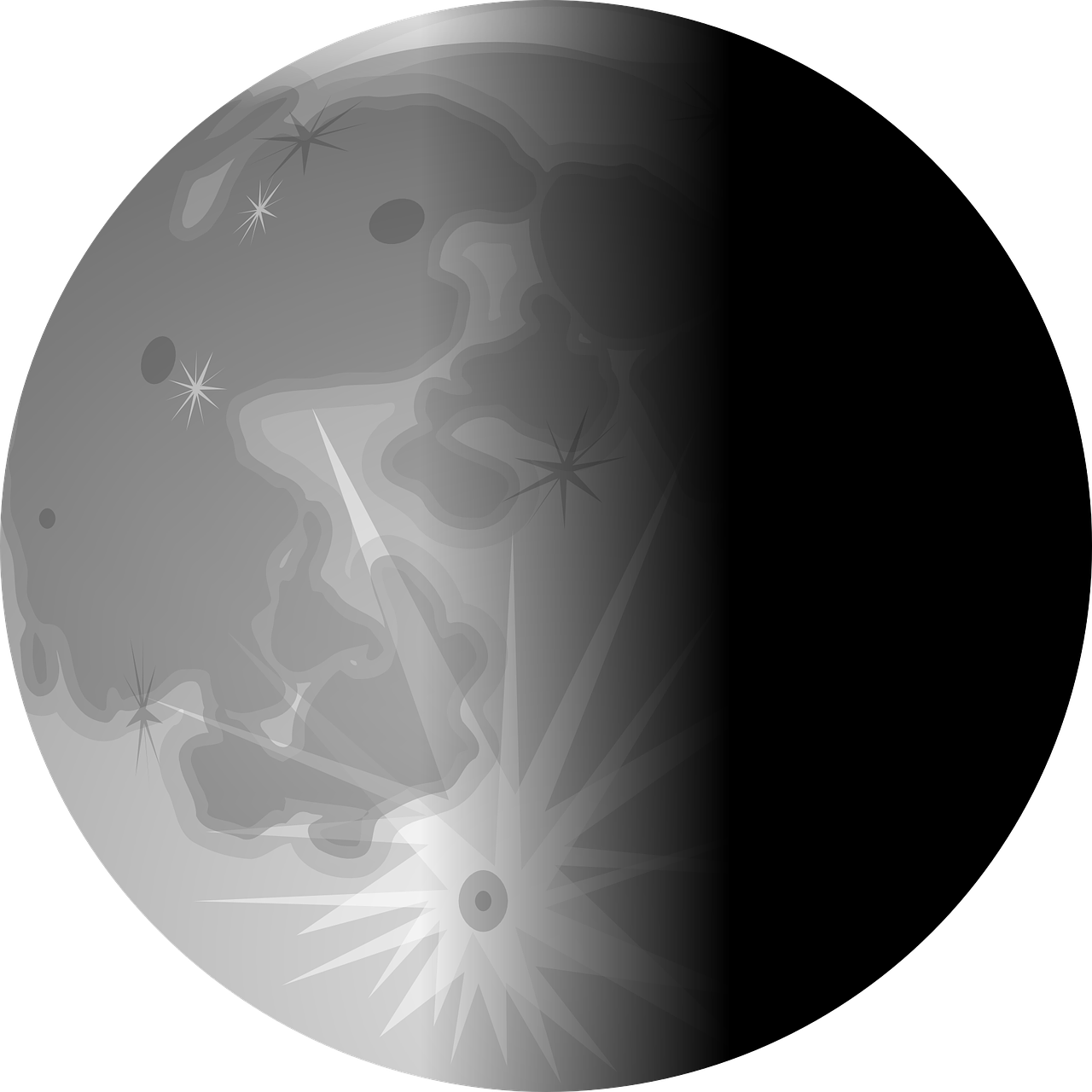 Lunar Phase Moon Cycle Phases Png Picpng