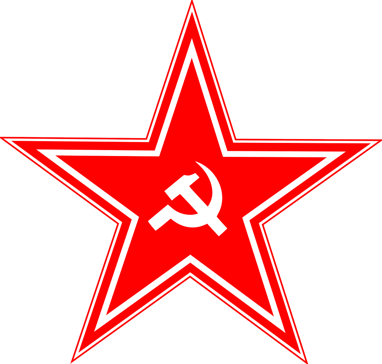 Star Russia Soviet Ussr