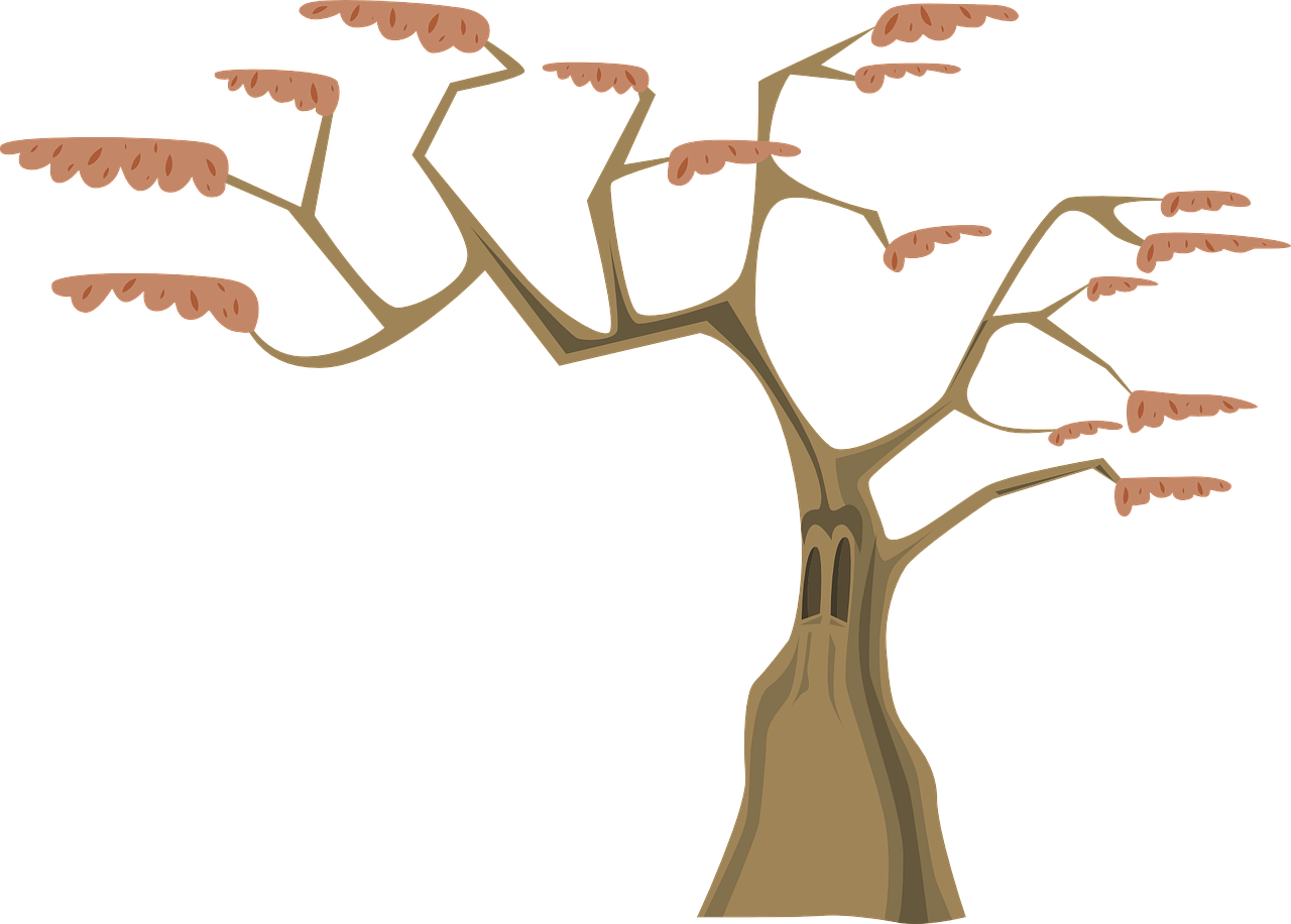 Tree Branches Trunk Cartoon Png Picpng