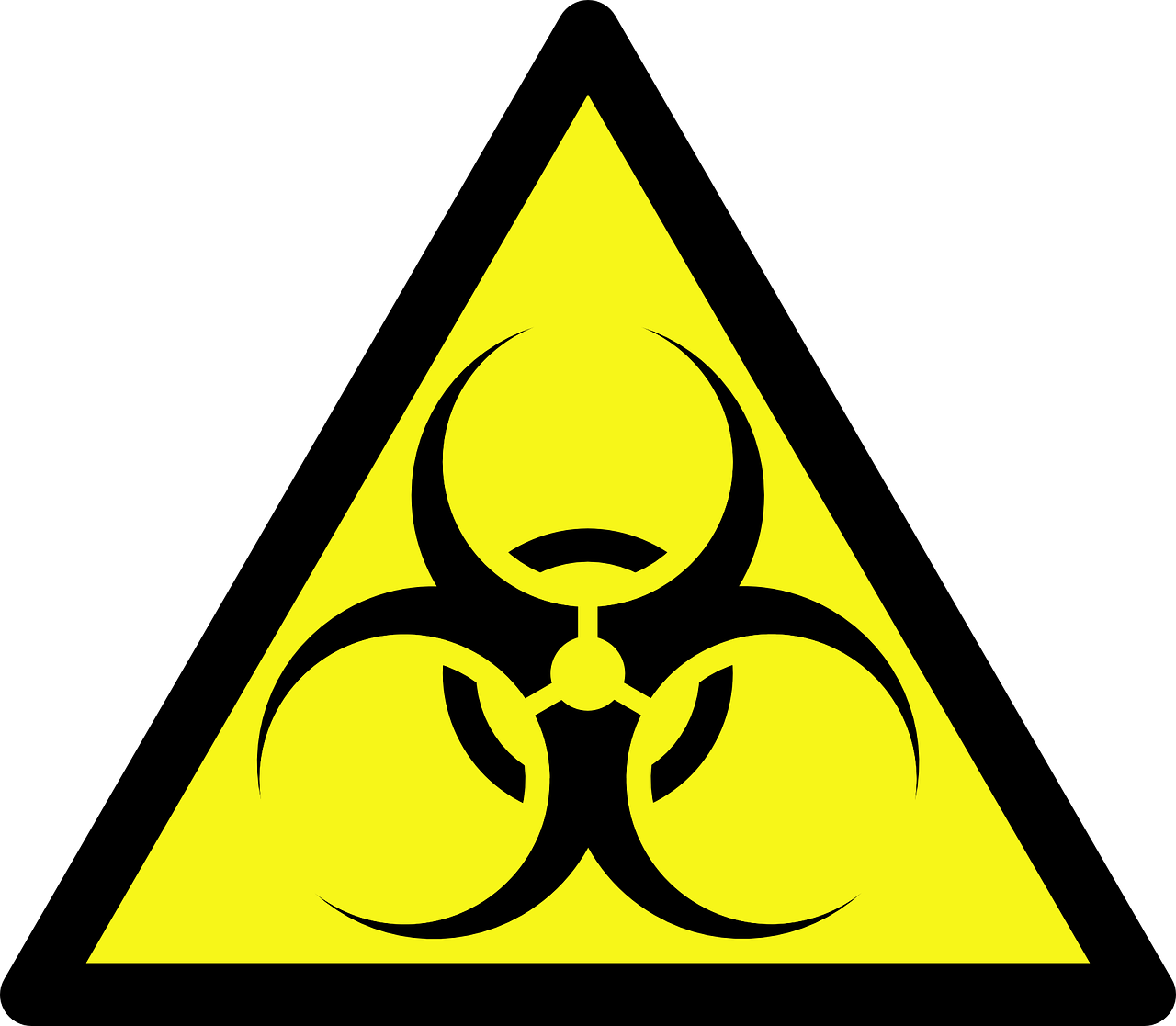 Signs Warning Bio Hazard