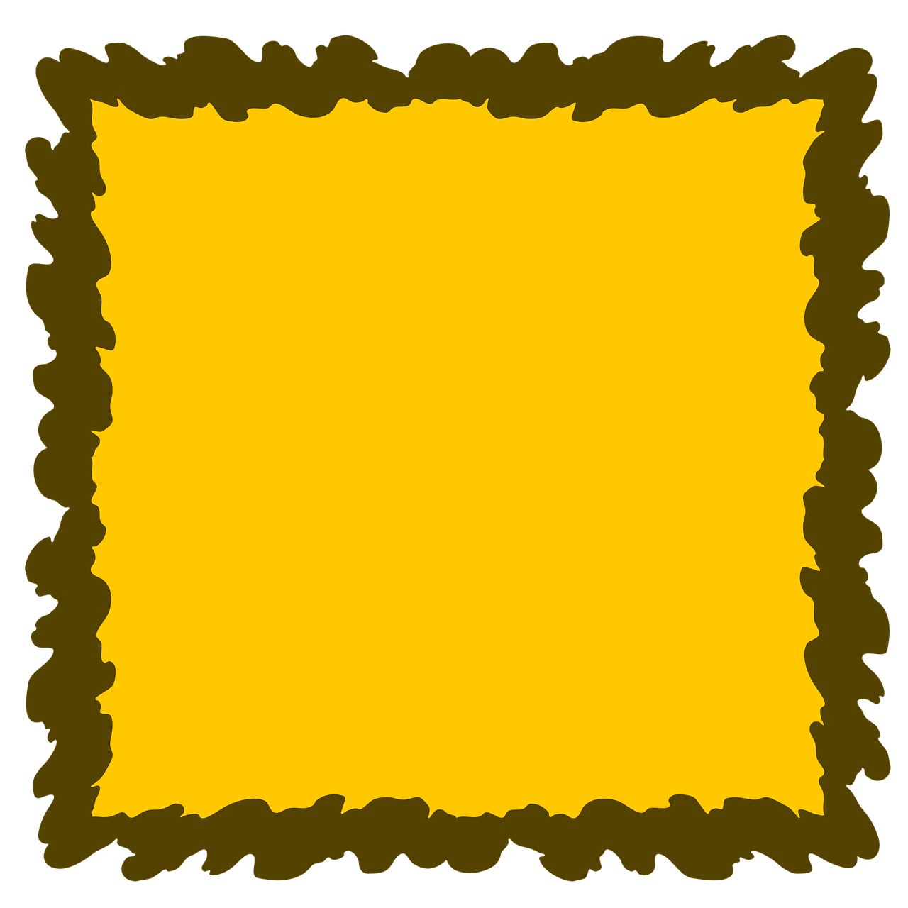 Yellow Frame Background Album